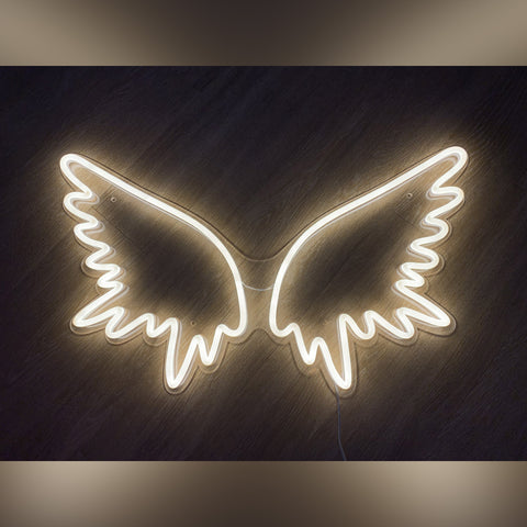 Neon Light Sign - Pair of Wings