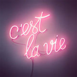 Neon Light Sign - C'est la vie