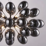 Chic Pendant Lamp with Glass Balls - GRAPEFRUIT