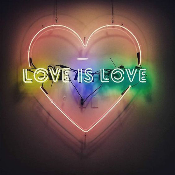 Letrero de luz de neón - El amor es amor
