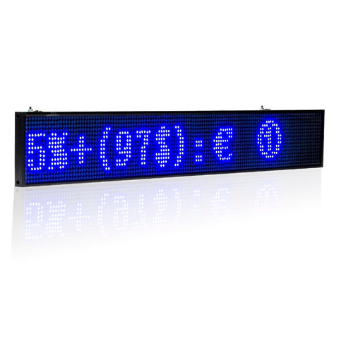 WIFI Advertising Illuminated Sign for Scrolling Text 82CM P5 SMD, Android&amp;iOS
