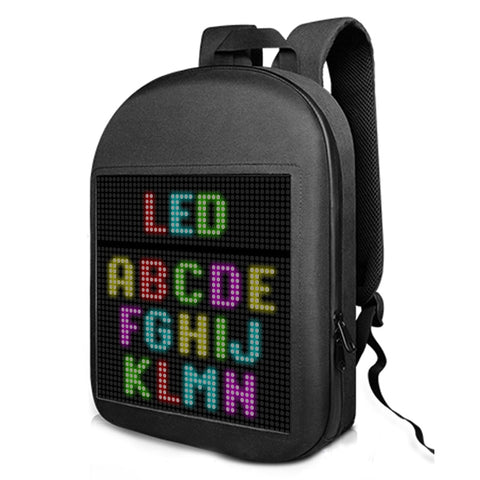 Sac à Dos avec Écran LED Dynamique Wifi Controlable à Distance