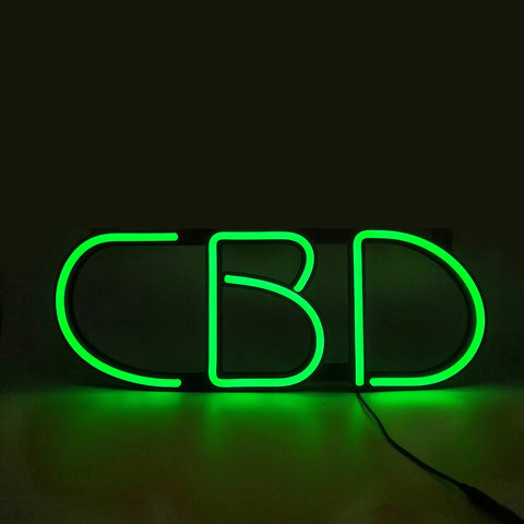 CBD Illuminated Sign