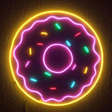 Néon LED Donut Multicolore