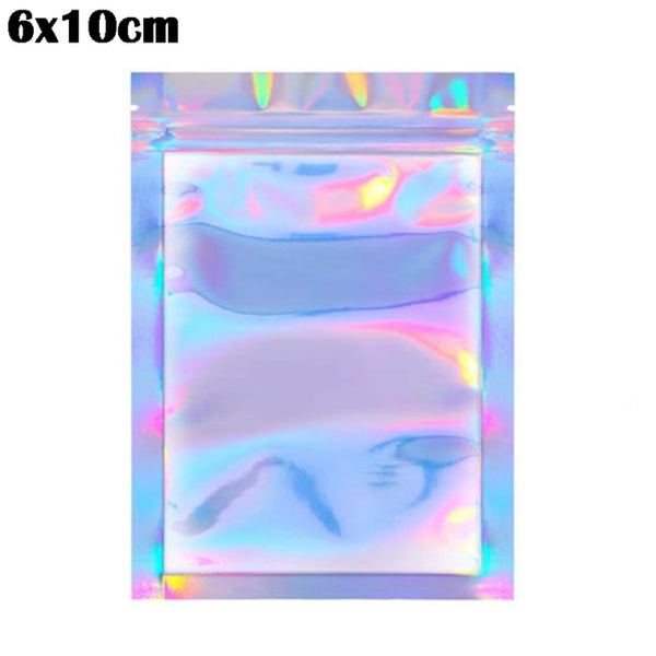 Emballages Holographiques, Arc en ciel, Multi-couleur Lot de 100 Pcs