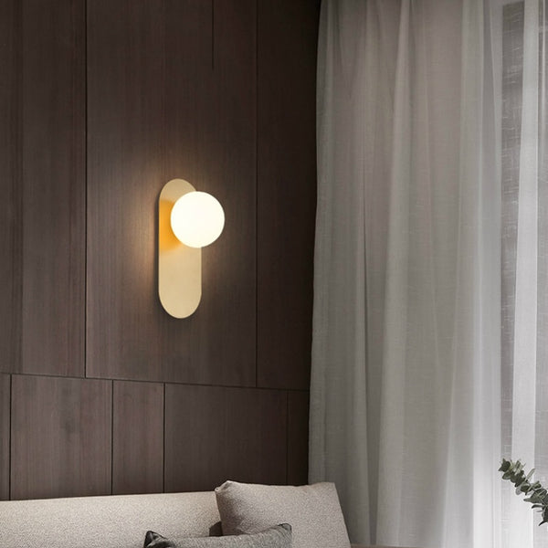 Lámpara de pared minimalista de lujo ideal para restaurante, dormitorio - ZINEB