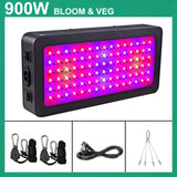 300W 400W 600W 1000W 1200W 1500W Full Spectrum LED Grow Light | Lámpara de crecimiento