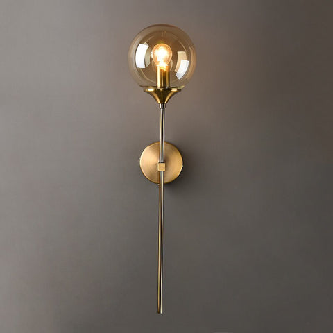 Lámpara de pared moderna con bola de cristal - LÍBANO
