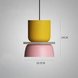 Lámpara colgante escandinava moderna para dormitorio, cocina - SYRTE