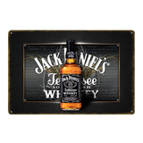 Placa de pared decorativa Retro Vintage Jack Da para bar, restaurante, dormitorio...