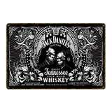 Placa de pared decorativa Retro Vintage Jack Da para bar, restaurante, dormitorio...