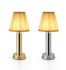 Lampe de Table Rechargeable Rétro en Verre, Lampe sans fil - JEANNE