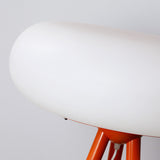 Lámpara de pie de diseño con trípode, lámpara de salón redonda - AVEDO