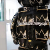 Figure Kaws 28cm Bearbrick 400% - Basquiat