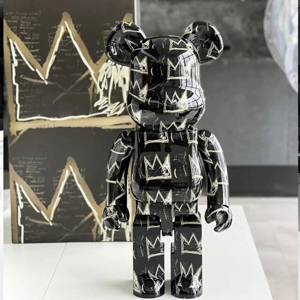 Figurine Kaws 28cm Bearbrick 400% - Basquiat