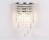 Lámpara de pared vintage de cristal E14