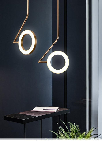 Lampe-Suspendue-à-LED-doré-Style-Nordique-bureau