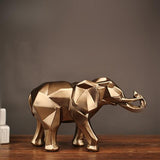 elephant en Résine geometrique Decoration Maison