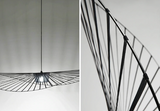 Suspension Filaire Post-Moderne 80, 100, 120, 140, 170 et 200 cm