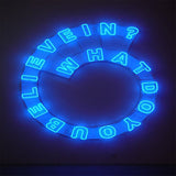 Enseigne Lumineuse Décorative au Néon LED - What do you believe in?